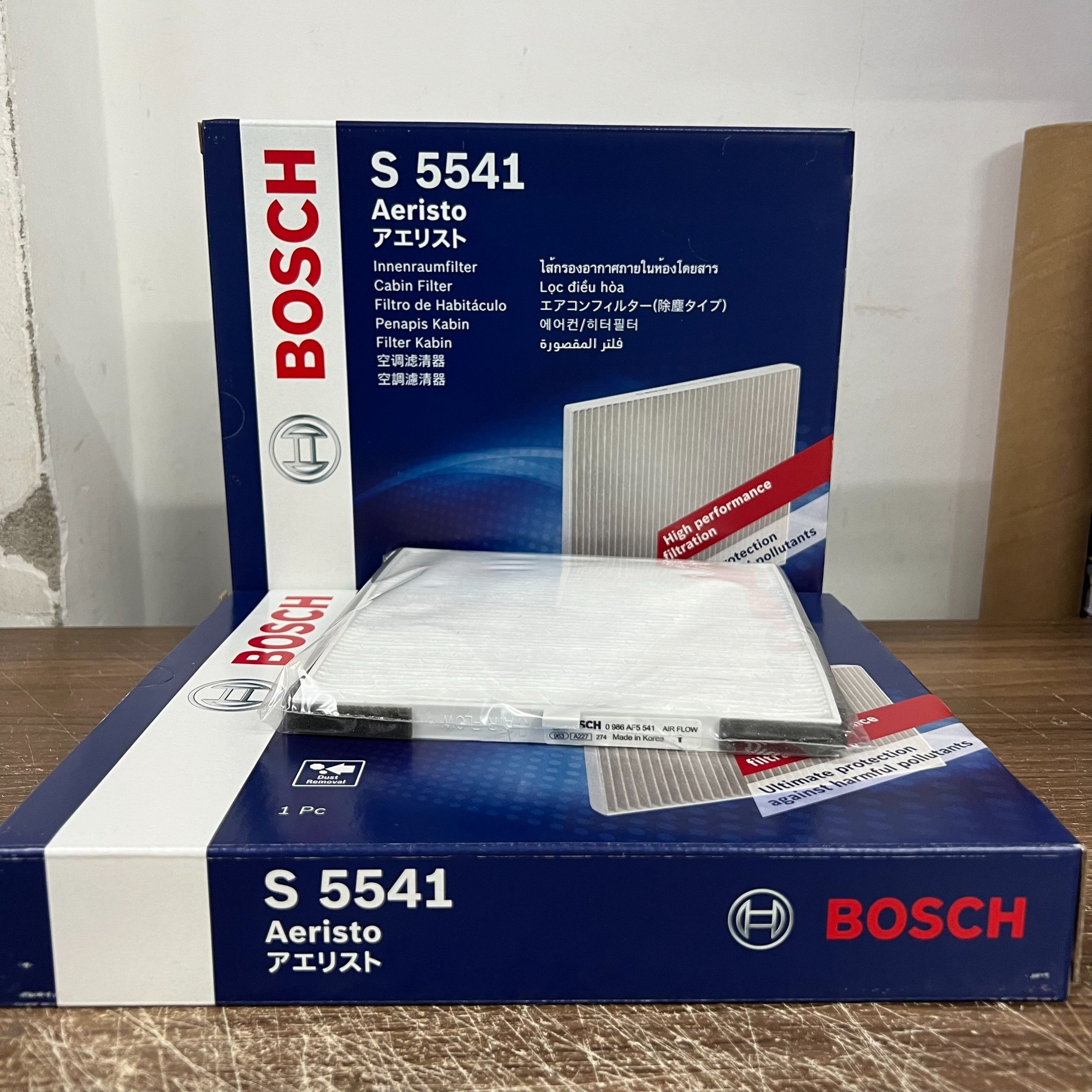 Lọc Gió Điều Hòa BOSCH Aeristo S5541 cho xe Hyundai i10 , Kia Morning - Hibu