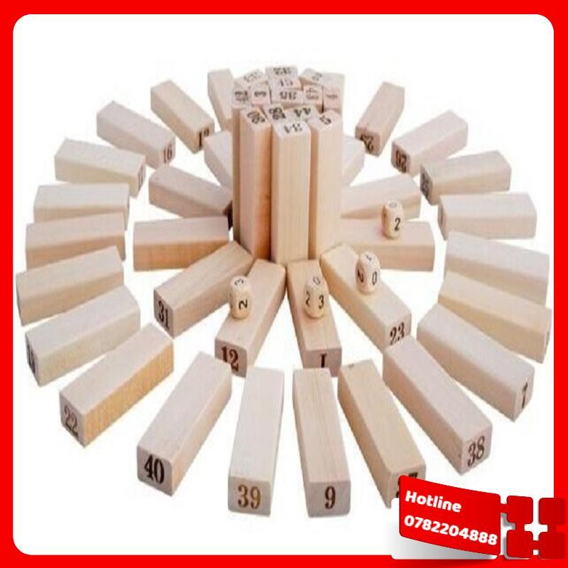 Bộ Đồ Chơi Rút Gỗ Loại Lớn+Tặng Kèm Quà Cho Bé- Đồ Chơi Gỗ Thông Minh-Bộ Rút Gỗ Thanh Lớn - Loại Tốt