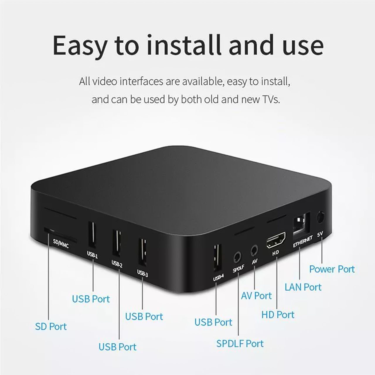 Android tivibox MXQ Pro 2.4G 5G android 11.1 RK3228A quadcore wifi 5G 1GB/2GB 8GB/16GB kết nối bluetooth 4K HD hỗ trợ youtube - hàng chính hãng