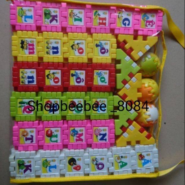 Bộ xếp hình , lắp ghép 36 khối