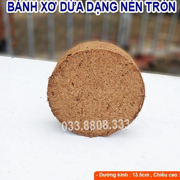 BÁNH XƠ DỪA 450G CHUYÊN DÙNG TRỒNG RAU HOA, RAU MẦM - VTNN - DCLV