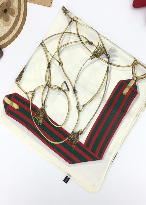 Khăn lụa nữ họa tiết Haint Boutique K07