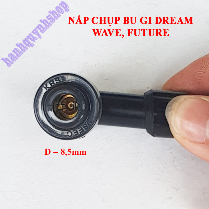 Nắp chụp bu gi xe máy Dream Wave Future loại đẹp