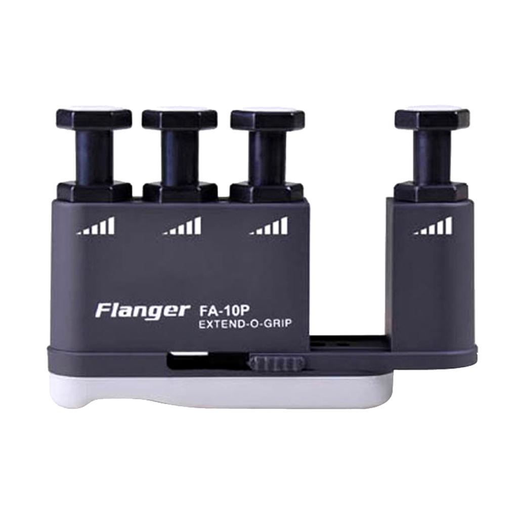 Sunnimix Tay Nhựa Ngón Tay Cẳng Tay Cổ Tay Tập Kéo Dài-O-Cầm Strengthener Đen