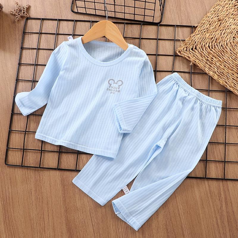 Bộ đồ ngủ, tay dài cotton lạnh Chất cực Xịn xò, mềm mịn siêu thoáng mát, thấm hút mồ hôi cho bé trai/gái