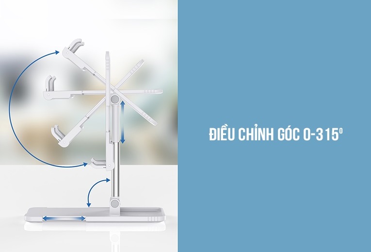 Giá đỡ điện thoại để bàn gấp gọn Q12