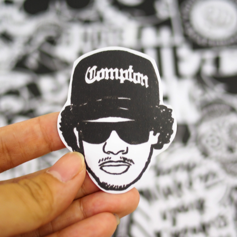 Combo 3 Hộp Sticker Hình Dán chủ đề COLOR - Black White, Black Red, Galaxy