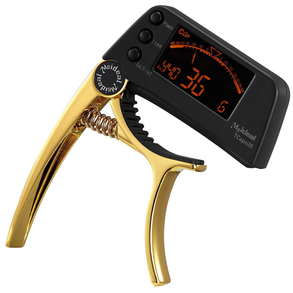 Acoustic Guitar Capo Quick Change Key Guitar Capo Tuner for Electric Guitar Parts Bass Ukulele