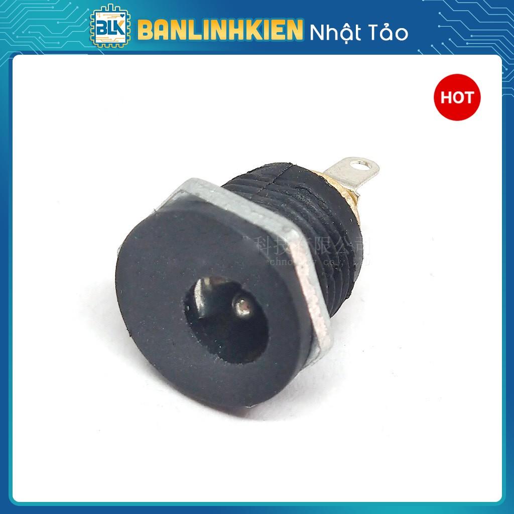 Jack nguồn cái DC5.5x2.1MM DC022/ có ren xoáy vào hộp