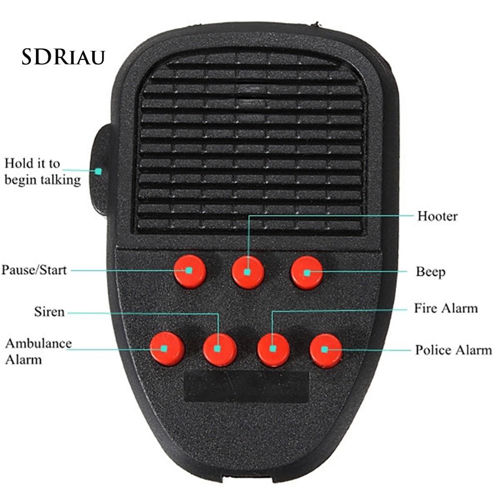 Loa Báo Động 150db 7 Âm Thanh Cho Xe Cảnh Sát