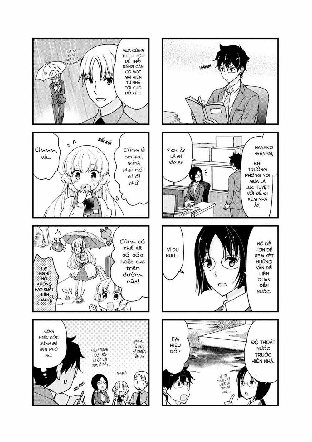 senpai nhỏ nhắn của tôi rất dễ thương chapter 12 7