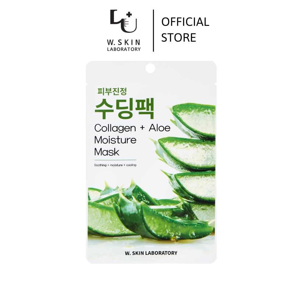 Mặt nạ làm dịu và tăng độ đàn hồi của da COLLAGEN + ALOE MOISTURE MASK 22ml/ 1 sheet