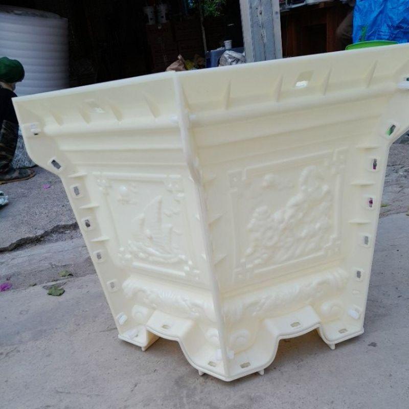 Khuôn chậu lục giác 60 chân liền mẫu thuyền ngựa