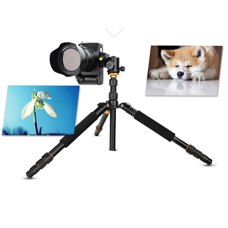 CHÂN MÁY ẢNH TRIPOD/ MONOPOD BEIKE Q-999S - Hàng Chính Hãng