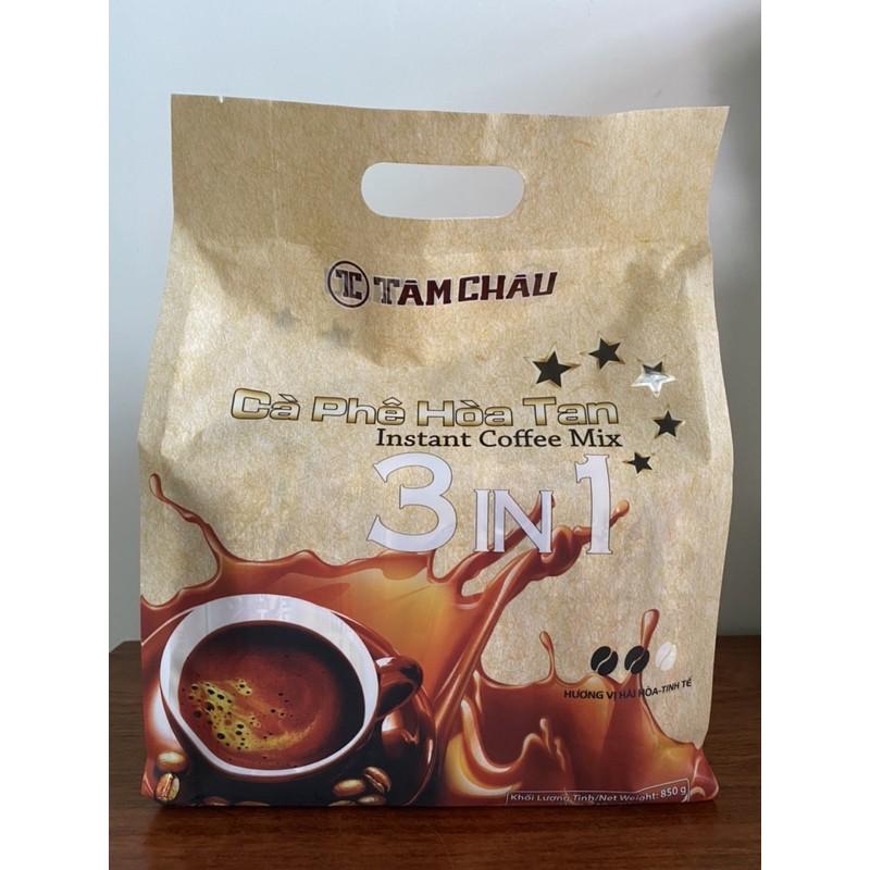 Cà phê Tâm Châu hoà tan 3in1 (gói 850gr)