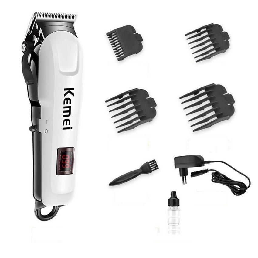Tông Đơ Cắt Tóc Không Dây Kemei KM-809A