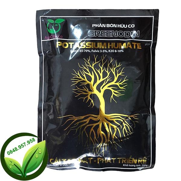 Phân bón Humic Hoa Kỳ 200g, kích rễ, bật mầm, phát đọt, bung tược mạnh