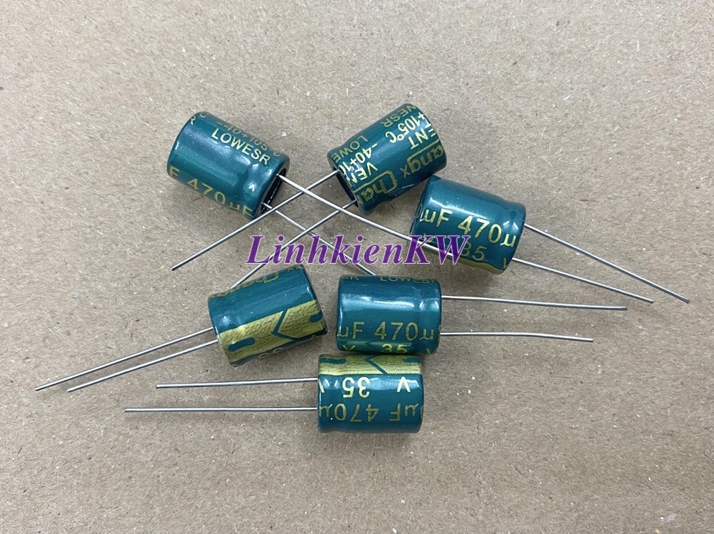 10 cái Tụ Hóa 470uf 35v Mới !