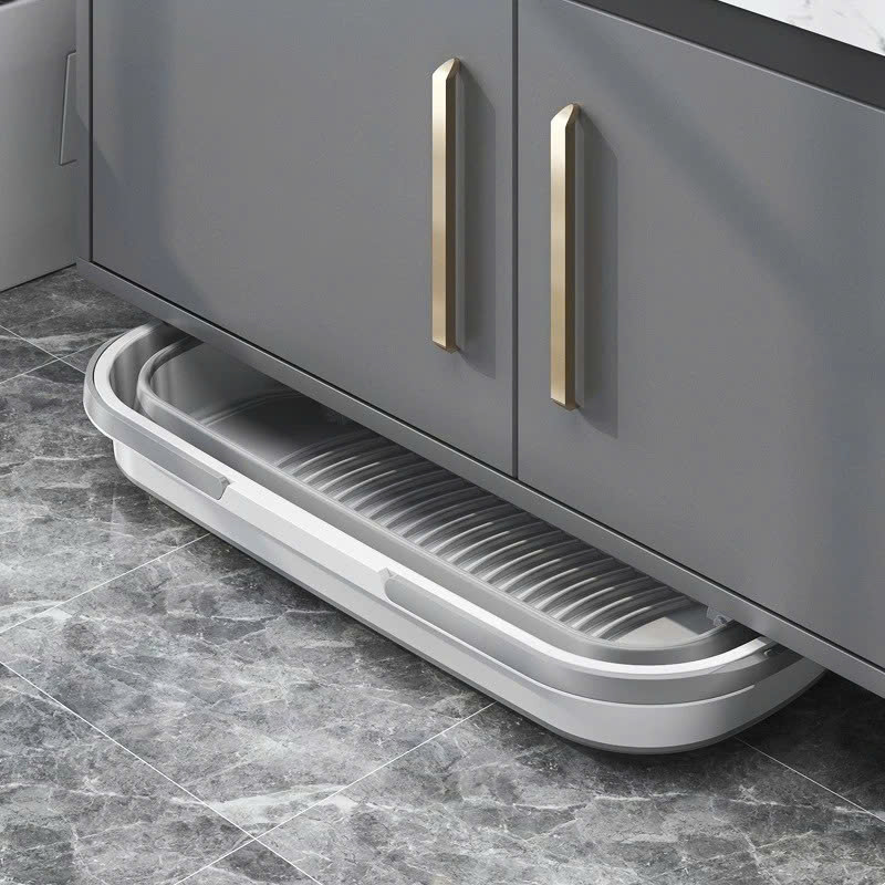 Xô Đựng Nước Gấp Gọn Đa Năng Có Bánh Xe Chậu Gấp Gọn Tiện Lợi Giặt Cây Lau Nhà Chùi Kính Dung Tích 12L