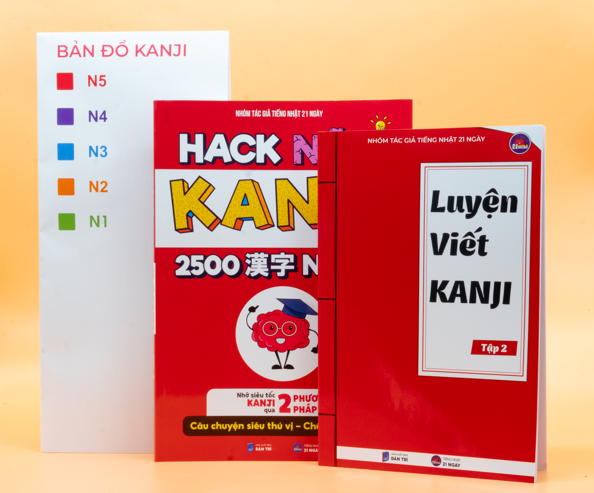 Combo Hack Não Kanji + Hack Não 1700 Từ Vựng Tiếng Nhật Giao Tiếp