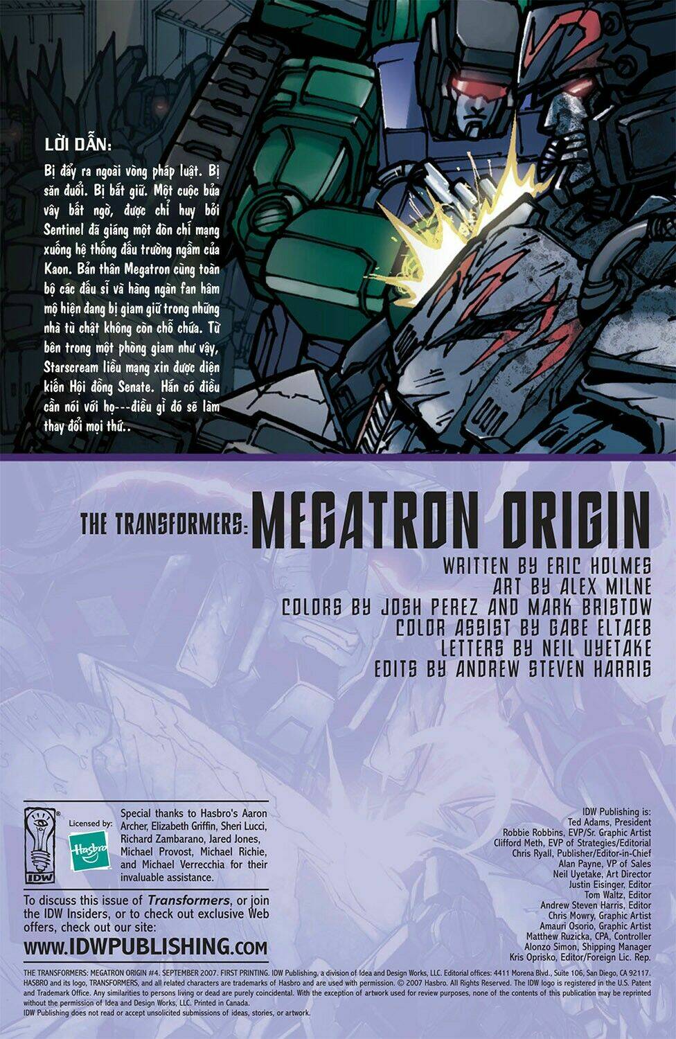 the transformers: megatron origin chapter 4 4
