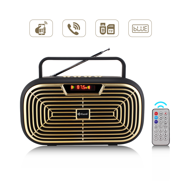 Loa Bluetooth Xách Tay Mini Kisonli 1990 - HÀNG CHÍNH HÃNG