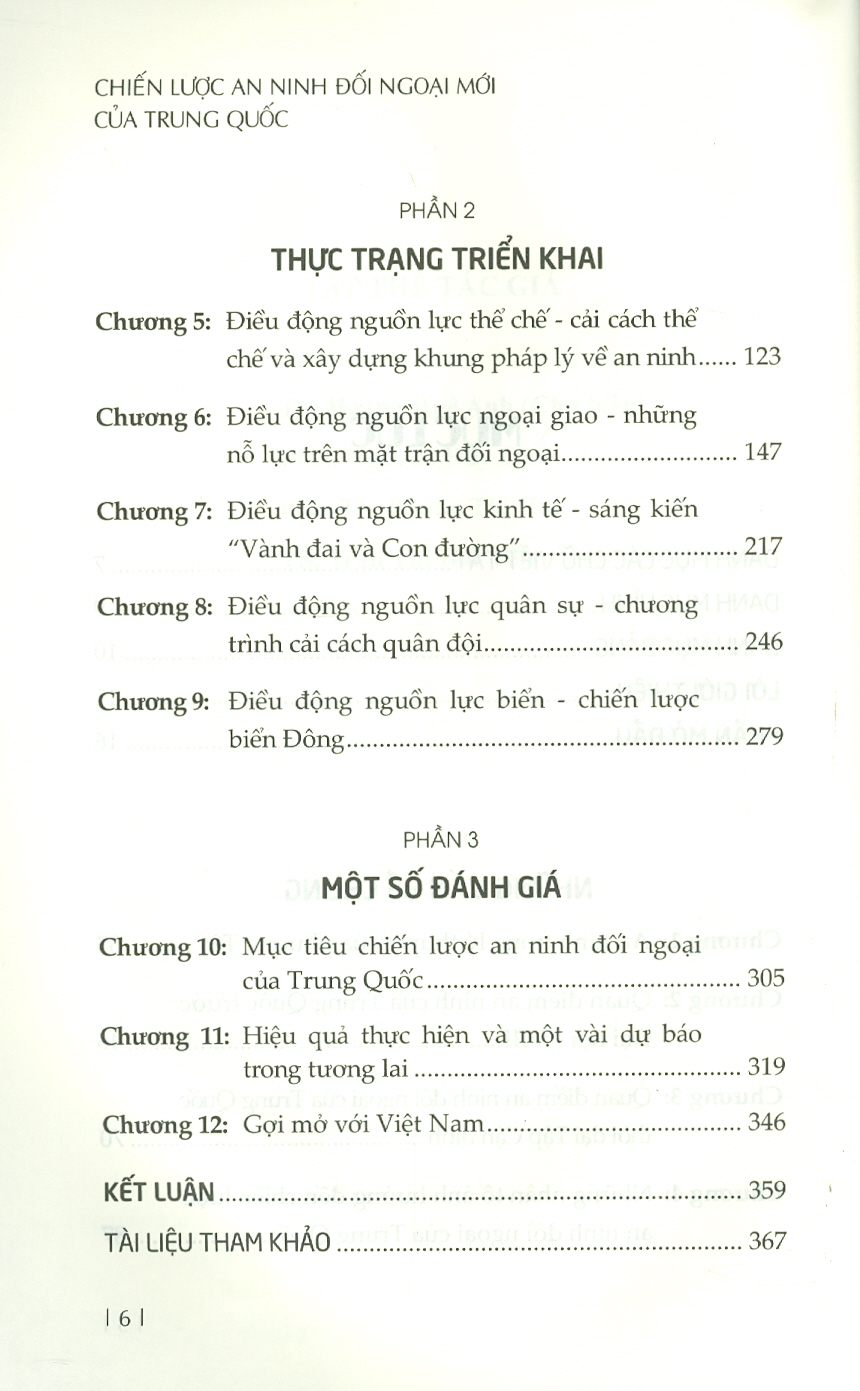 CHIẾN LƯỢC AN NINH ĐỐI NGOẠI MỚI CỦA TRUNG QUỐC: Sự lựa chọn cho vị trí siêu cường – Hoàng Huệ Anh (chủ biên) - Nxb KHXH