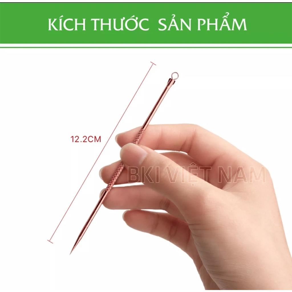 Bộ 4 Cây Lấy Mụn 8 Đầu Chuyên Nghiệp Bằng Kim Loại Cao Cấp