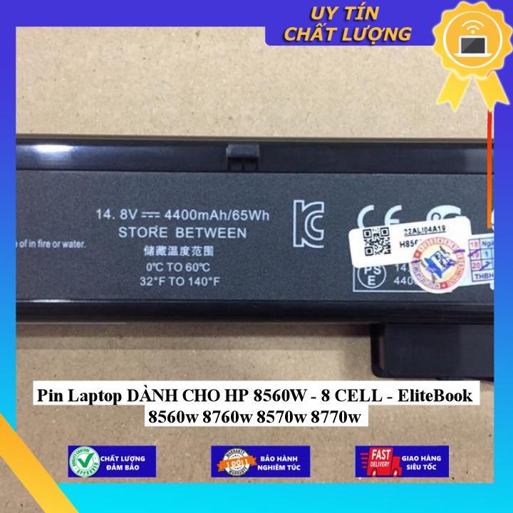 Pin Laptop dùng cho HP 8560W EliteBook 8560w 8760w 8570w 8770w - Hàng Nhập Khẩu MIBAT792