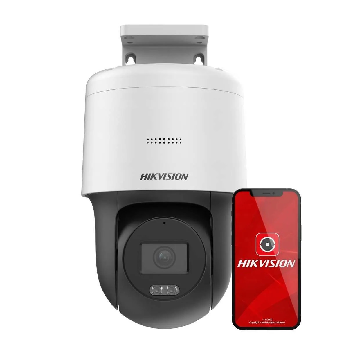 Camera IP Speed Dome HIKVISION DS-2DE2C200MW-DE 2MP có màu ban đêm, đàm thoại 2 chiều - Hàng chính hãng