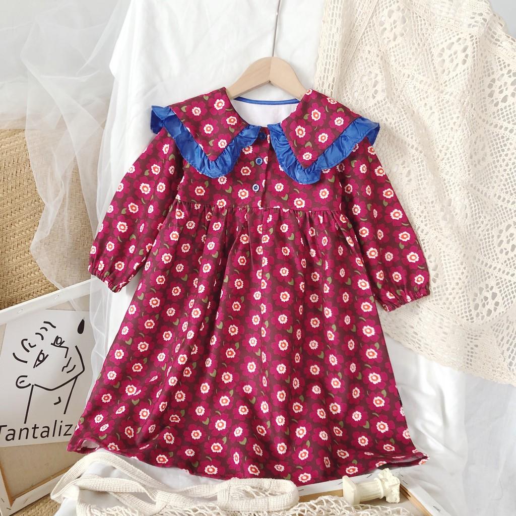 VT39 Size90-140 (9-30kg) Váy đầm bé gái (Đầm babydoll công chúa) Quần áo trẻ em hàng quảng châu