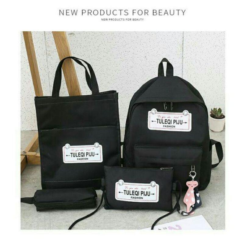 BALO NAM NỮ 4 MÓN KÈM MÓC KHÓA MÈO ĐÔI