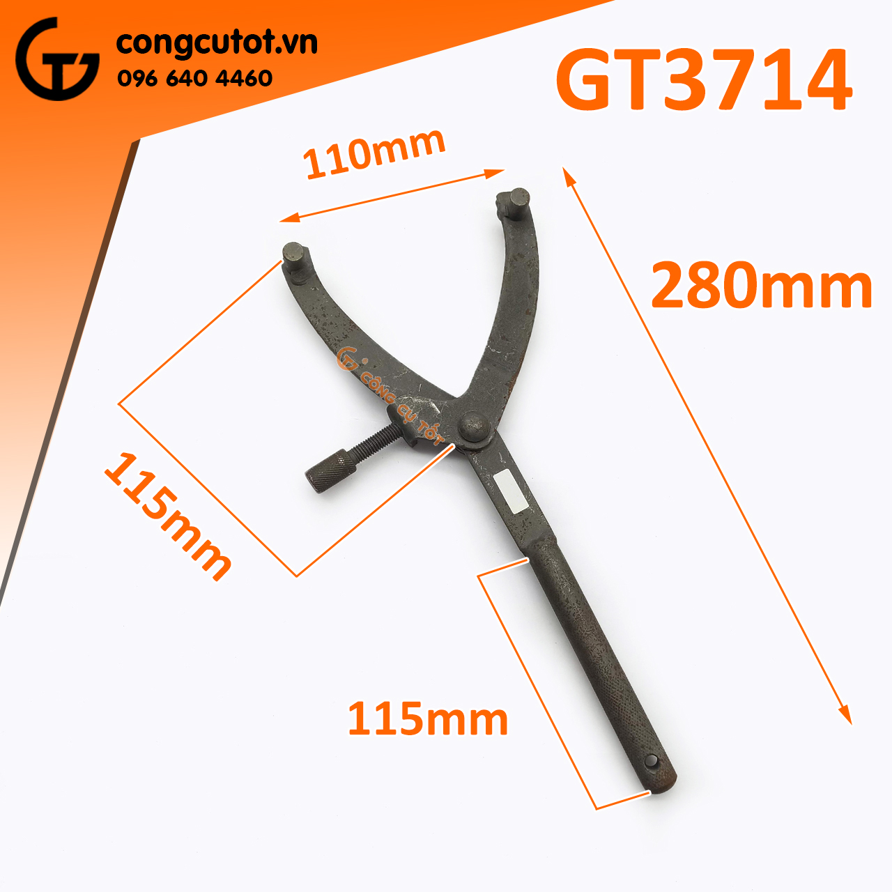 Chìa giữ mở nồi xe tay ga chữ Y GT3714