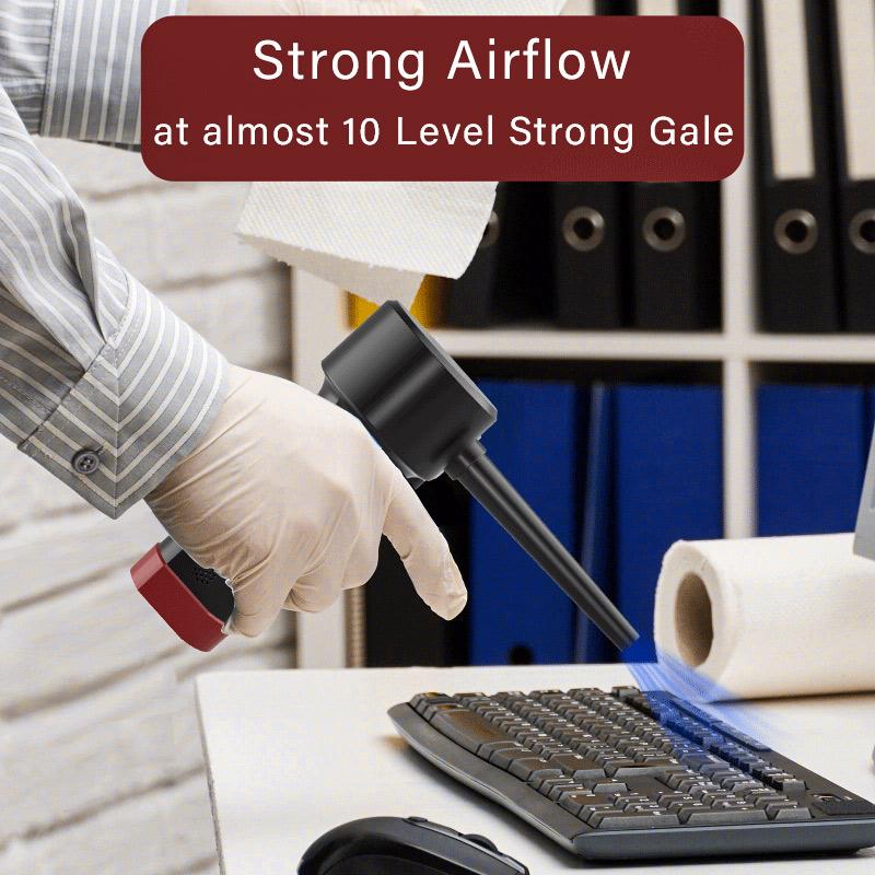 Duster không khí điện, khí nén có thể cho máy tính, máy tính xách tay làm sạch bụi, lông, PC, mục đích của máy in, chất tẩy màn