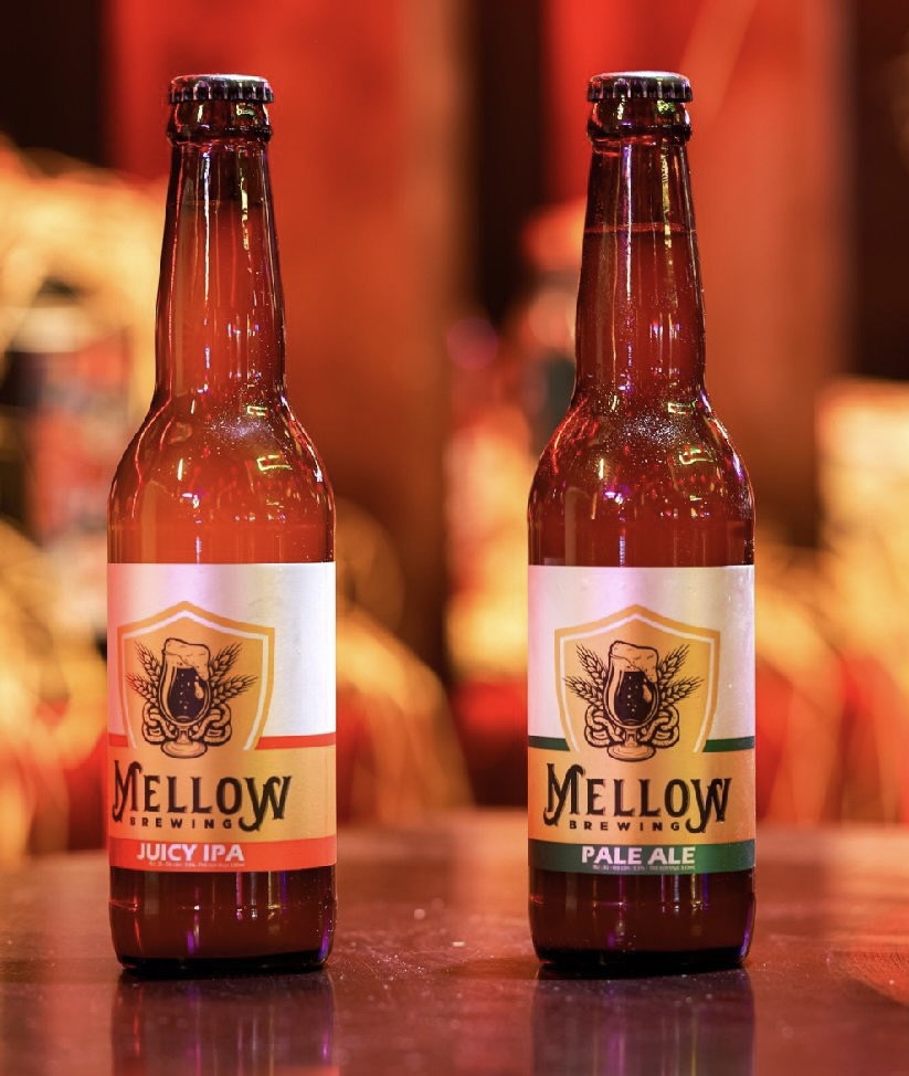 Bia Mellow Brewing - Hỗn hợp 2 loại bia Pale Ale, Juicy IPA - Thùng 24(MUA 2 TẶNG 1)
