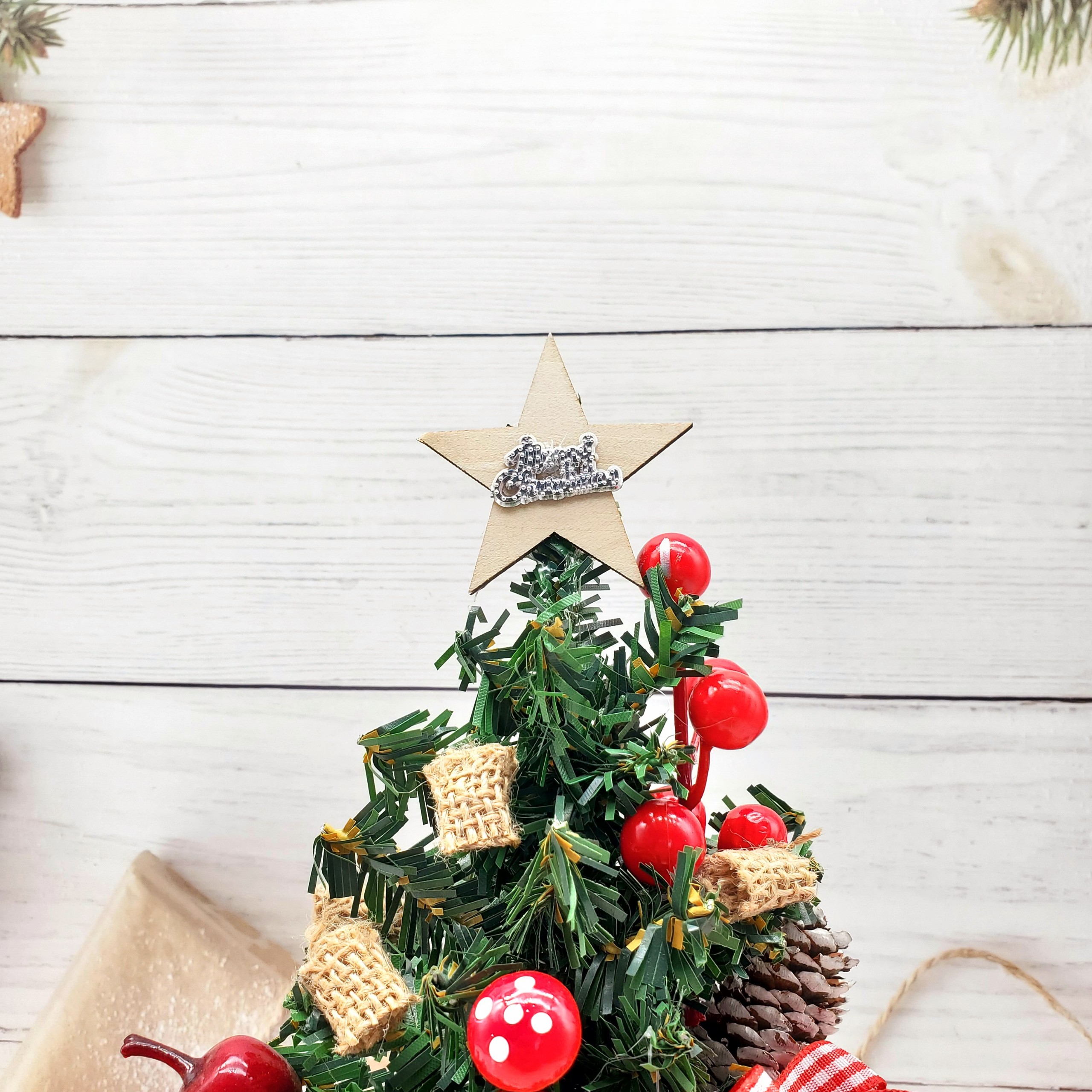 Cây Thông Nhí TNM08 Cây 20cm Trang Trí Giáng Sinh Cây Thông Noel