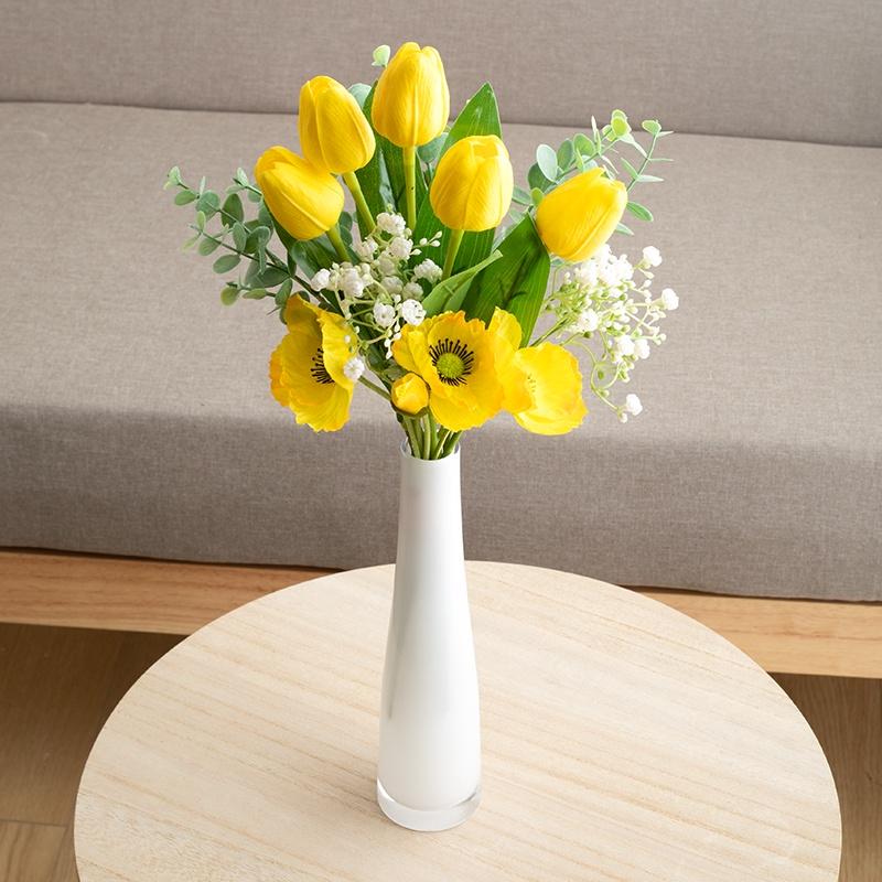 Mới Bó Hoa tulip Giả Cho Cô Dâu