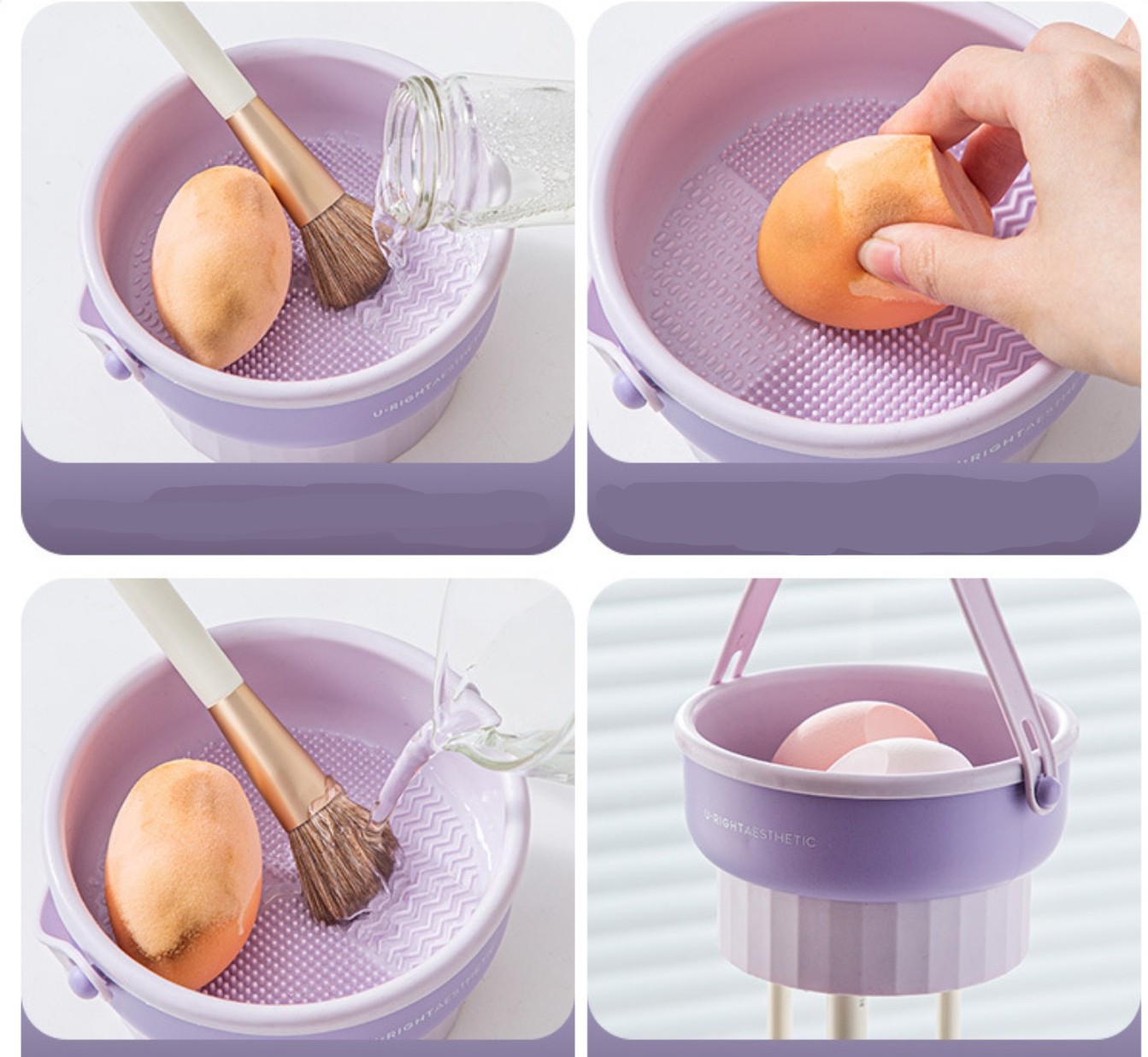 1 Giỏ thau giặt phơi cọ make up