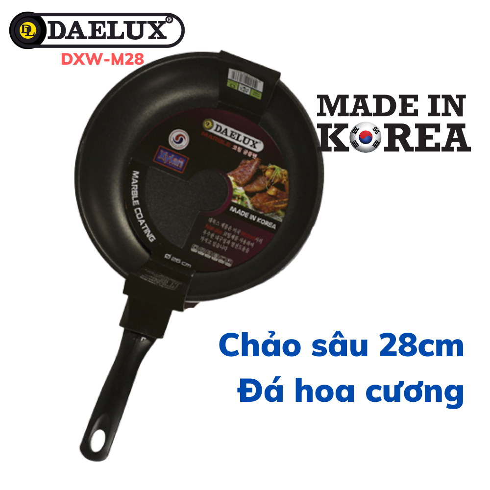 Chảo Chống Dính Sâu Lòng Daelux Size 28 DXW-M28