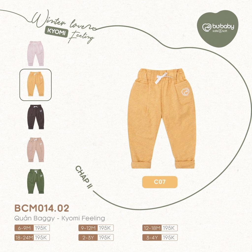 Quần Baggy Bu, Bu baby Feeling cho bé 6m - 4Y