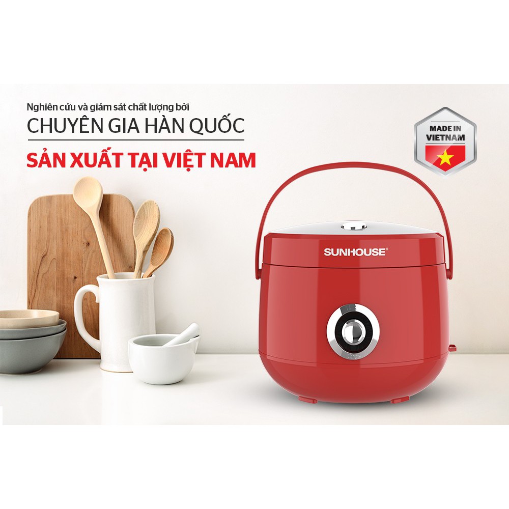 Nồi cơm điện Sunhouse SHD8606 1.8L - Hàng chính hãng
