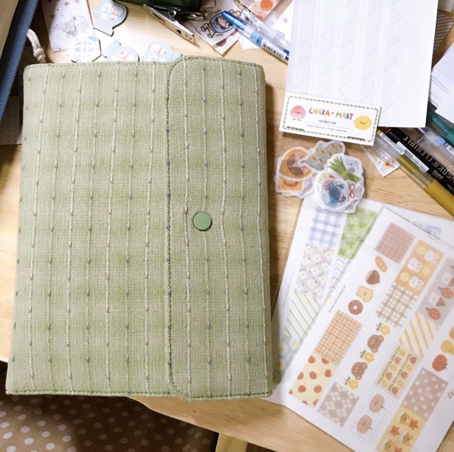 Sổ Note for bìa vải xinh xắn - Binder