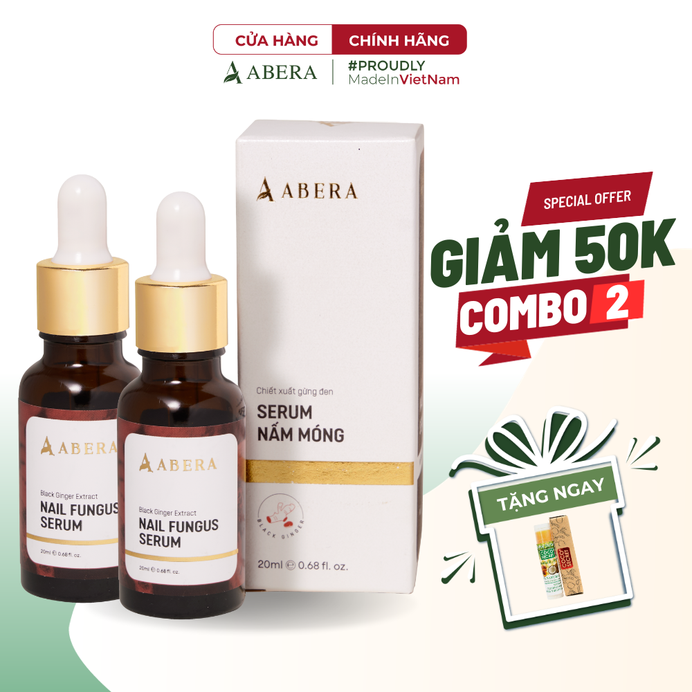 [Combo 2] Serum Nấm Móng ABERA - Đánh Bay Nấm Móng Với Nail Fungus ABERA - Sự Lựa Chọn Thông Minh Và An Toàn