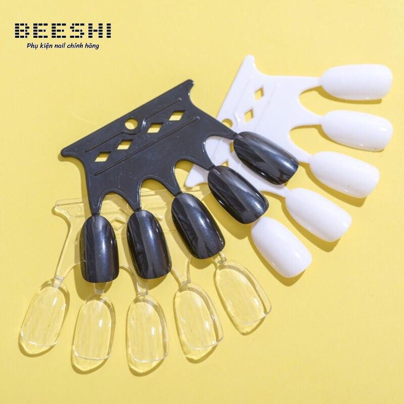 Móng mẫu vương miện beeshi shop nail tập sơn tập vẽ 1 bịch 10 vỉ 50 móng loại tốt