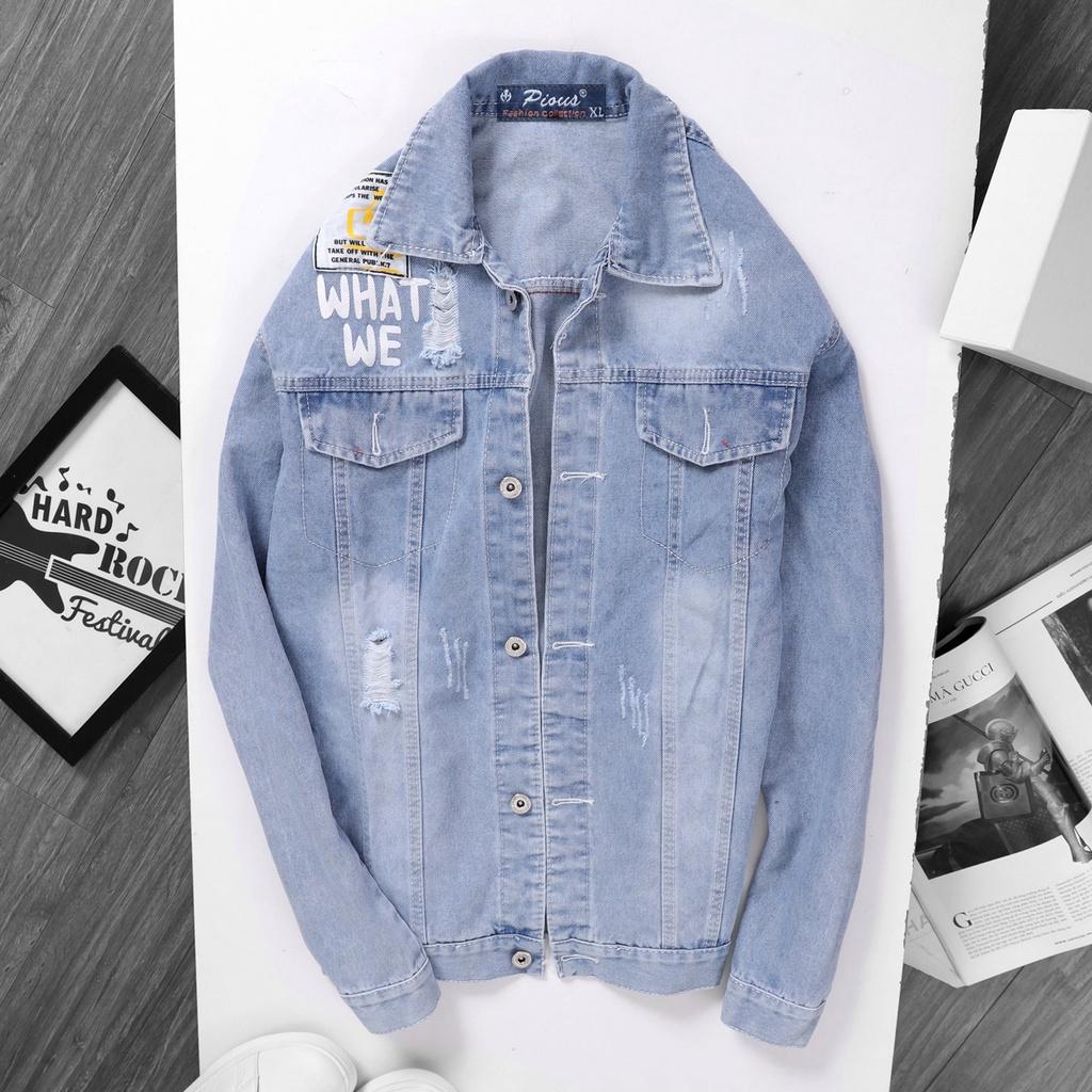 Áo khoác jean nam thời trang cao cấp Gapro fashion GAKJ122