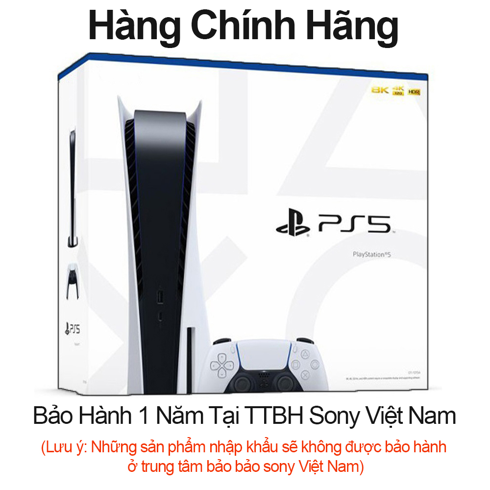 Máy chơi game Playstation 5 Standard -Hàng Chính Hãng