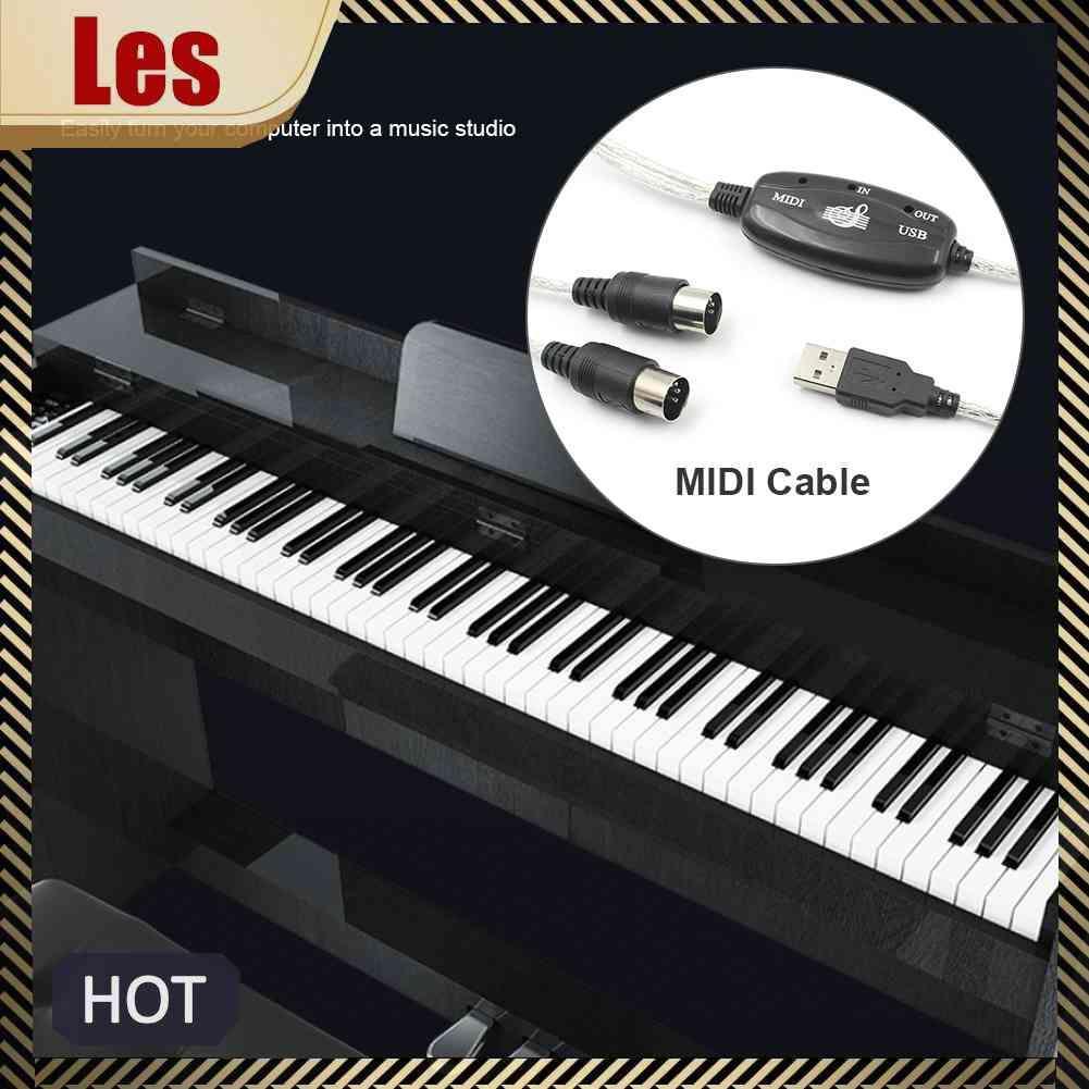 Cáp Chuyển Đổi MIDI Sang USB Chuyên Nghiệp Cho Bàn Phím Điện Tử