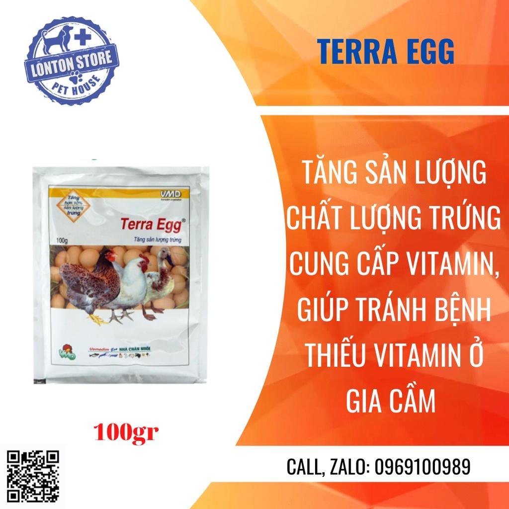 Terra Egg - Tăng sản lượng trứng và chất lượng vỏ trứng cho gia cầm, gói 100gr