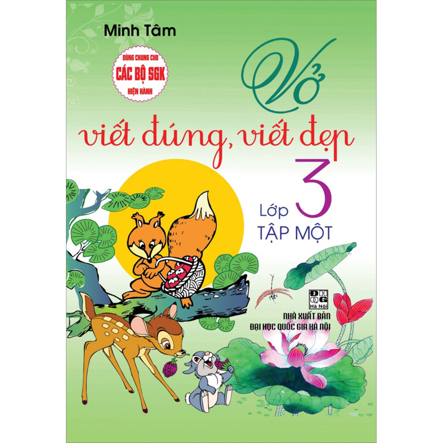 Vở Viết Đúng, Viết Đẹp 3 - Tập 1