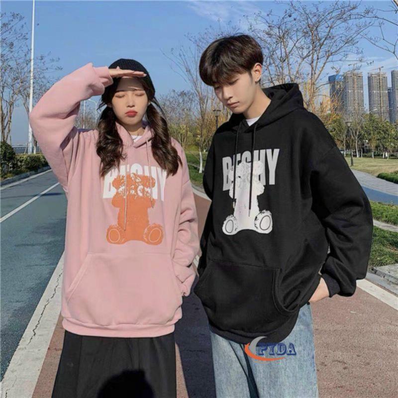 Áo hoodie unisex form rộng streetstyle nam nữ ulzzang hottrend vải nỉ mềm mịn rẻ đẹp